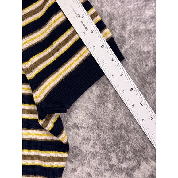 J Crew Carolyn Sweater Tee XL Womens Merino Wool Striped - Picture 5 of 9